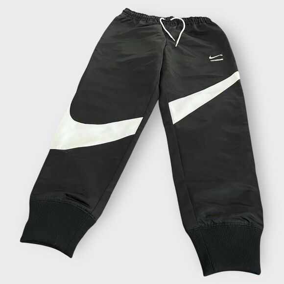 Nike Sportswear Water Repellent Woven Black Pants Mens size M New DD6057-010 (a) - Picture 3 of 12